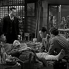 Van Johnson, Benson Fong, Robert Walker, and Wah Yee in Thirty Seconds Over Tokyo (1944)