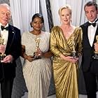 Meryl Streep, Christopher Plummer, Jean Dujardin, and Octavia Spencer in The 84th Annual Academy Awards (2012)
