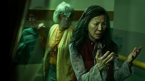 Michelle Yeoh joins co-stars Jamie Lee Curtis, Stephanie Hsu, and Ke Huy Quan, and directors Dan Kwan and Daniel Scheinert to reveal which actor had everyone laughing the most on set, what films and songs influenced 'Everything Everywhere All at Once,' and why a silent shot of rocks might make you cry.