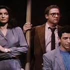 Jeff Goldblum, Madolyn Smith Osborne, and Lawrence Pressman in Rehearsal for Murder (1982)