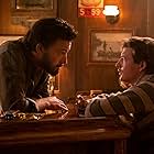 Ben Affleck and Tye Sheridan in The Tender Bar (2021)