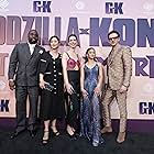 Rebecca Hall, Kaylee Hottle, Dan Stevens, Fala Chen, and Brian Tyree Henry at an event for Godzilla x Kong: The New Empire (2024)