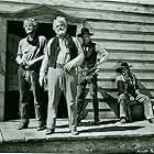 Jack Palance, John Dierkes, and Emile Meyer in Shane (1953)