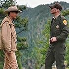 Hugh Dillon and Kevin Costner in Yellowstone (2018)