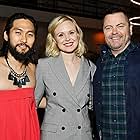 Nick Offerman, Alison Pill, and Jin Ha at an event for Devs (2020)