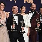 Harry Bradbeer, Andrew Scott, Brett Gelman, Phoebe Waller-Bridge, and Sian Clifford at an event for The 71st Primetime Emmy Awards (2019)
