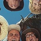 Spencer Tracy, Peter Falk, Milton Berle, Mickey Rooney, Buddy Hackett, Jonathan Winters, Edie Adams, Eddie 'Rochester' Anderson, Sid Caesar, Ethel Merman, Dorothy Provine, Phil Silvers, and Terry-Thomas in It's a Mad Mad Mad Mad World (1963)