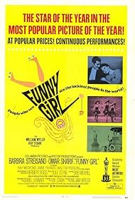 Barbra Streisand and Omar Sharif in Funny Girl (1968)