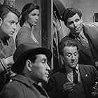 Robert Beatty, Cyril Cusack, Roy Irving, Dan O'Herlihy, and Kathleen Ryan in Odd Man Out (1947)