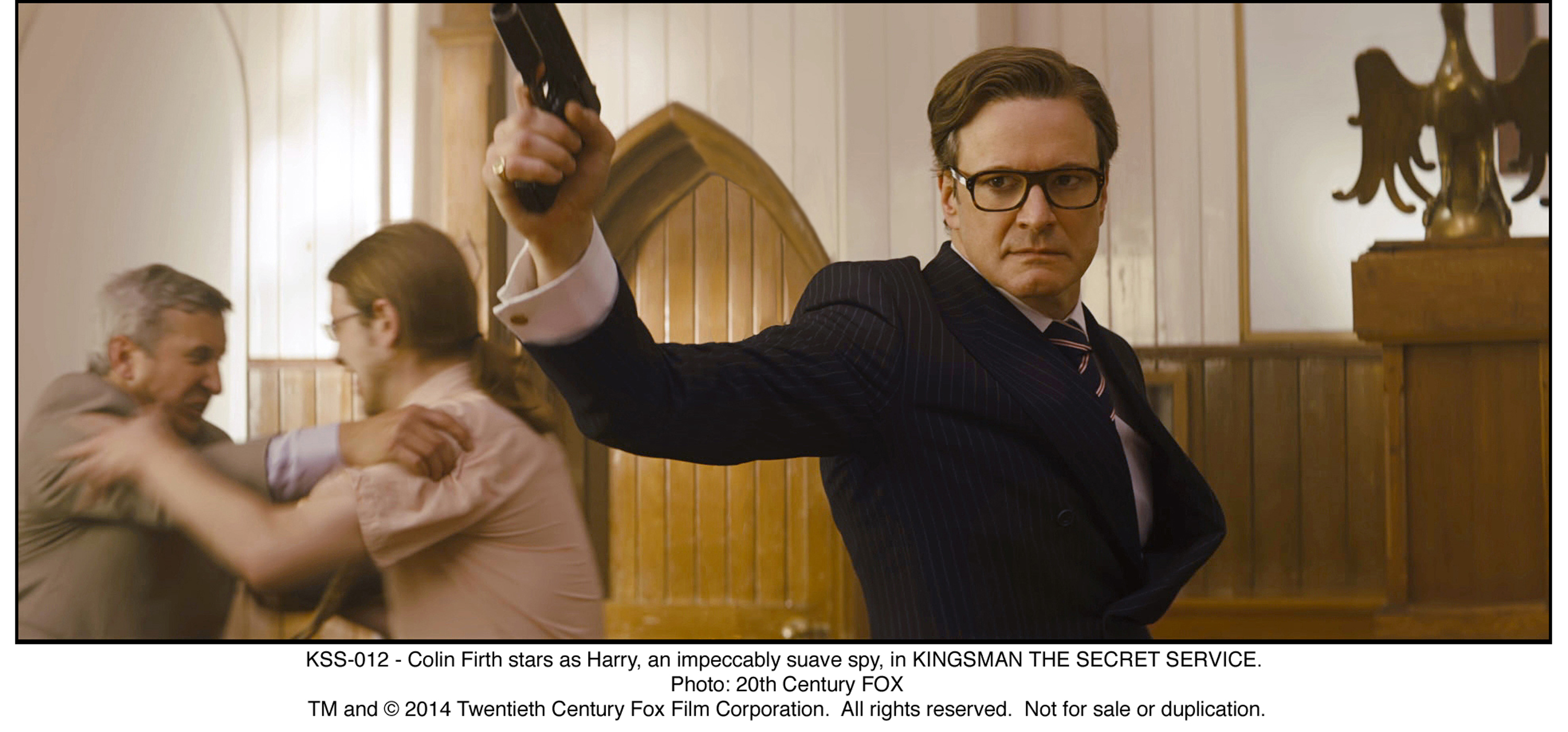 Colin Firth in Kingsman: The Secret Service (2014)