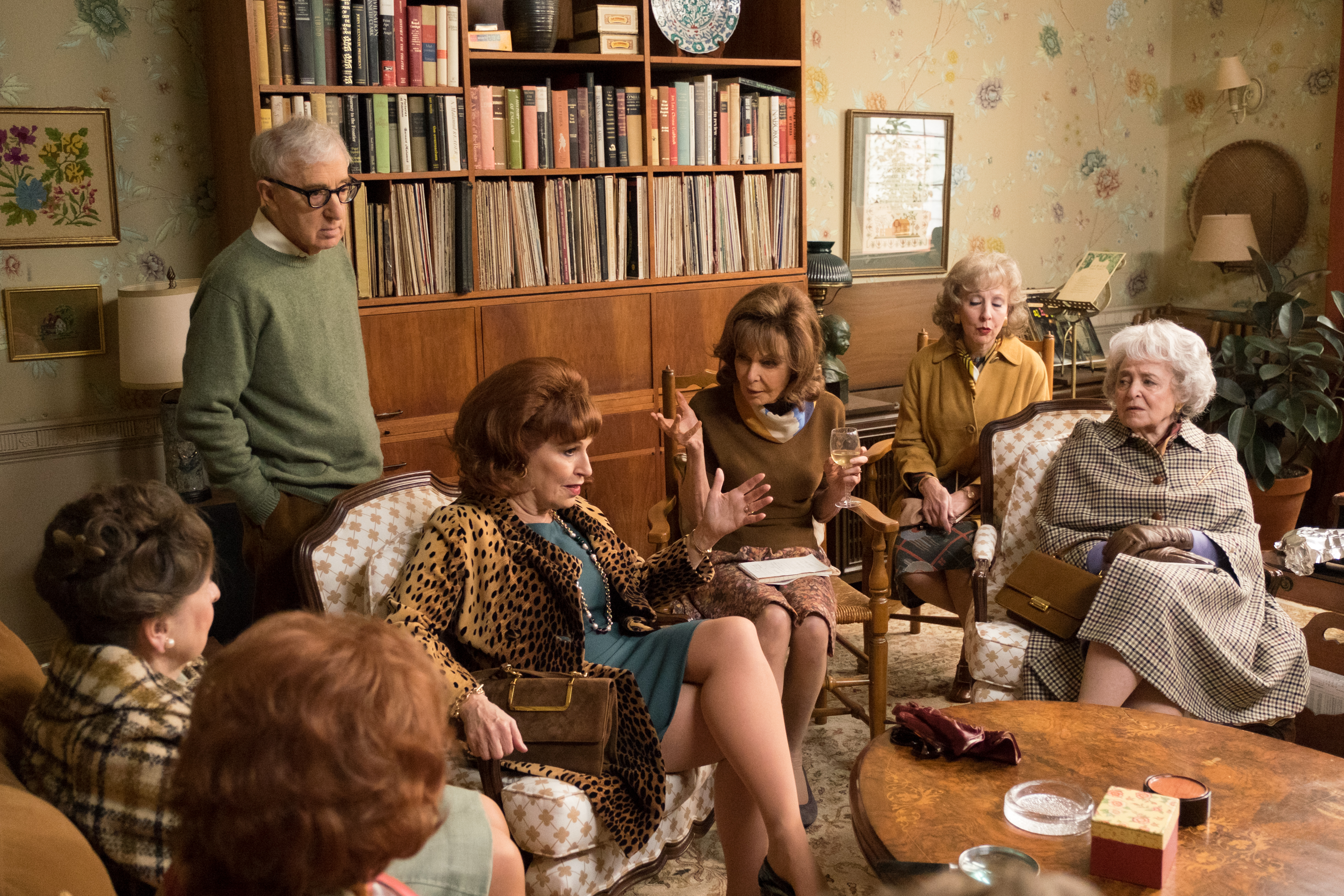 Woody Allen, Joy Behar, Sondra James, and Elaine May in Crisis in Six Scenes (2016)