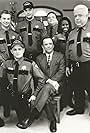 Ben Bode, JD Cullum, Ryan Hurst, Jerry Kernion, Monte Markham, David Sage, and LaRita Shelby in Campus Cops (1995)