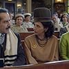 Tony Shalhoub, Marin Hinkle, and Rachel Brosnahan in Everything Is Bellmore (2022)