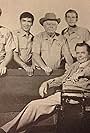 Glenn Ford, Edgar Buchanan, Victor Campos, Sandra Ego, Peter Ford, and Taylor Lacher in Cade's County (1971)