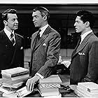 James Stewart, John Dall, and Farley Granger in Rope (1948)