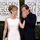William H. Macy and Felicity Huffman at an event for 72nd Golden Globe Awards (2015)