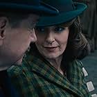 Kenneth Branagh and Tina Fey in A Haunting in Venice (2023)