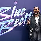 Angel Manuel Soto at an event for Blue Beetle (2023)