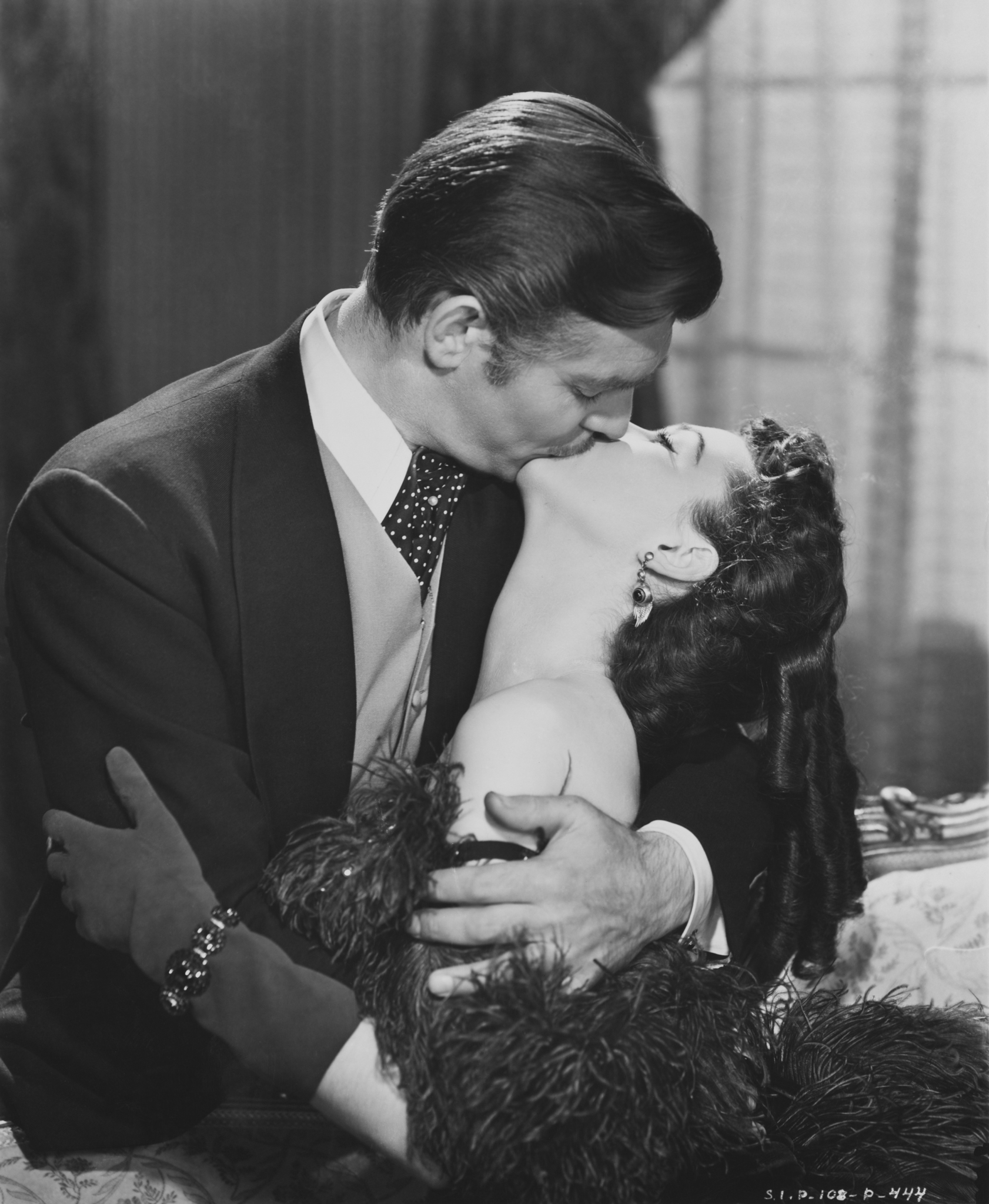 Clark Gable and Vivien Leigh in Gone with the Wind (1939)