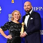 Arianne Sutner and Chris Butler at an event for 2020 Golden Globe Awards (2020)