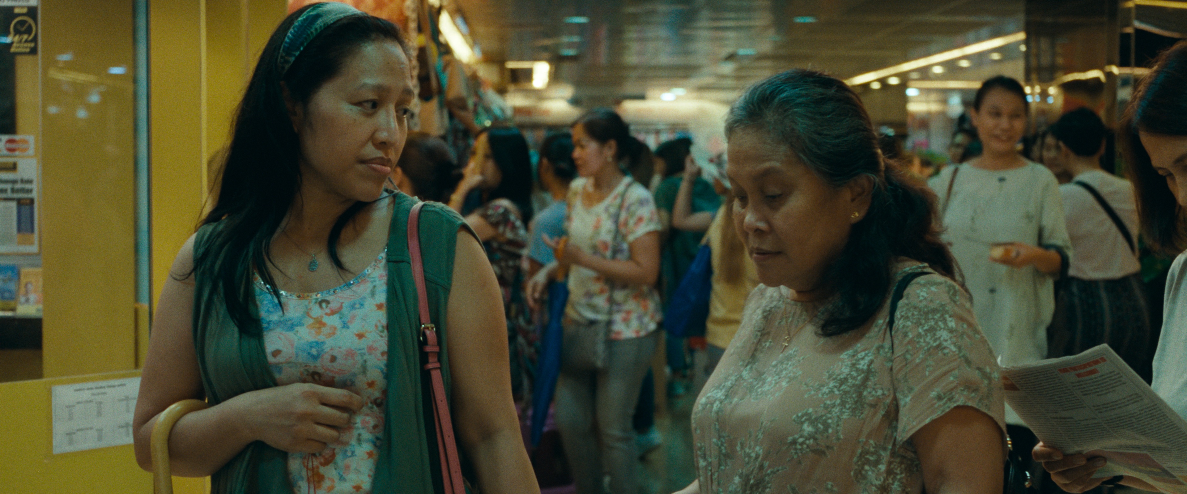 Amelyn Pardenilla and Ruby Ruiz in Expats (2023)