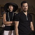 Luis Gerardo Méndez and Gemma Arterton in Murder Mystery (2019)