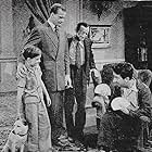 John Berkes, Larry Grey, Robert 'Buzz' Henry, and James Seay in Mr. Celebrity (1941)