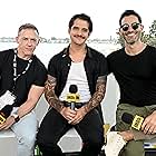 Tyler Hoechlin, Tyler Posey, and Jeff Davis at an event for Teen Wolf: The Movie (2023)