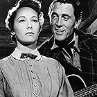 Ken Curtis and Vera Miles in The Searchers (1956)