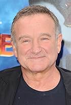 Robin Williams at an event for Happy Feet Two (2011)