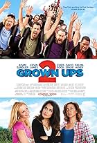 Salma Hayek, Adam Sandler, Chris Rock, Maria Bello, David Spade, Kevin James, and Maya Rudolph in Grown Ups 2 (2013)