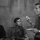 George Segal, Wright King, and Patrick O'Neal in King Rat (1965)