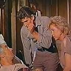 Michael Landon, Stella Stevens, and Kenneth MacKenna in Bonanza (1959)
