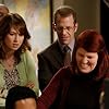 Kate Flannery, Paul Lieberstein, Oscar Nuñez, and Ellie Kemper in The Office (2005)