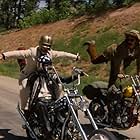 Jack Nicholson, Dennis Hopper, and Peter Fonda in Easy Rider (1969)