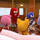 Bill Freiberger, Nika Futterman, Colleen O'Shaughnessey, Cindy Robinson, Travis Willingham, and Roger Craig Smith in Sonic Boom (2014)