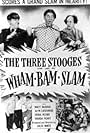 Moe Howard, Larry Fine, and Shemp Howard in Wham-Bam-Slam! (1955)