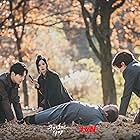 Kim So-yeon, Jung Jae-Won, Lee Dong-wook, and Ryu Kyung-soo in Tale of the Nine Tailed (2020)