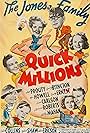 Spring Byington, June Carlson, George Ernest, Kenneth Howell, Billy Mahan, Jed Prouty, and Florence Roberts in Quick Millions (1939)