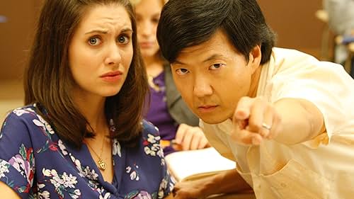 Ken Jeong, Alison Brie, and Gillian Jacobs in Community (2009)