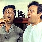 Sanjeev Kumar and Deven Verma in Angoor (1982)