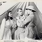 Virginia Christine, Martin Kosleck, and Dennis Moore in The Mummy's Curse (1944)