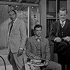 Paul Birch, Joseph Hoover, and Carleton Young in The Man Who Shot Liberty Valance (1962)