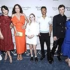 Minnie Driver, Andrew Rannells, Zane Pais, Zuzanna Szadkowski, Marquis Rodriguez, Zoë Chao, and Lulu Wilson at an event for Modern Love (2019)