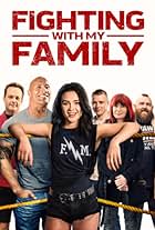Vince Vaughn, Nick Frost, Lena Headey, Dwayne Johnson, Jack Lowden, and Florence Pugh in Fighting with My Family (2019)