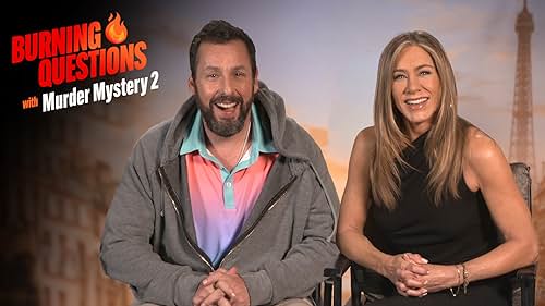Adam Sandler, Jennifer Aniston, Jodie Turner-Smith, and Enrique Arce of 'Murder Mystery 2' are on the case to answer IMDb's questions. Jennifer reveals which of her dogs would make the better detective, Adam shares his favorite nicknames for Jennifer, and Jodie and Enrique determine which cast member has the best dance moves.
