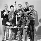 Robert Cornthwaite, John Dierkes, Paul Frees, Dewey Martin, Bill Neff, and Kenneth Tobey in The Thing from Another World (1951)