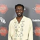 Omari Douglas at an event for It's a Sin (2021)
