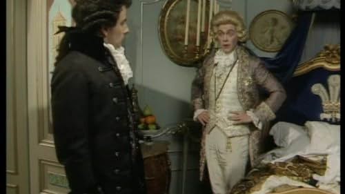 Rowan Atkinson and Hugh Laurie in Blackadder the Third (1987)