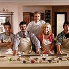 Neri Marcorè, Francesco Pannofino, Violante Placido, Monica Scattini, Luca Argentero, Matteo Oleotto, and Josefia Forlì in Lezioni di cioccolato (2007)